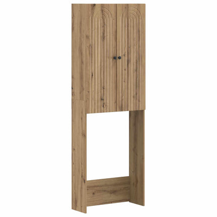 Toalett skåp ALKMAAR Artisan-ek 66 x 25,5 x 190 cm