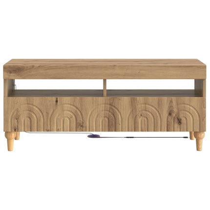 LED TV-skåp Artisan-ek Konstruerat trä