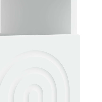 LED TV-skåp Vit Konstruerat trä