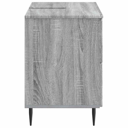 Badrumsskåp med handfat ZWOLLE Grå Sonoma 82 x 41 x 58,5 cm