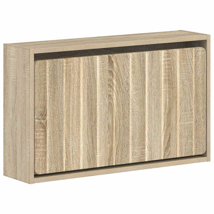 Väggmonterad skoskåp ZWOLLE 71 x 17 x 43 cm Konstruerat trä