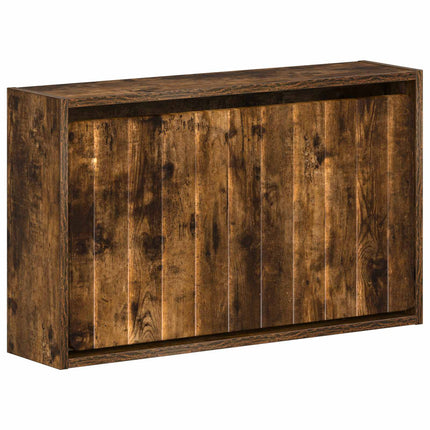 Väggmonterad skoskåp ZWOLLE 71 x 17 x 43 cm Konstruerat trä
