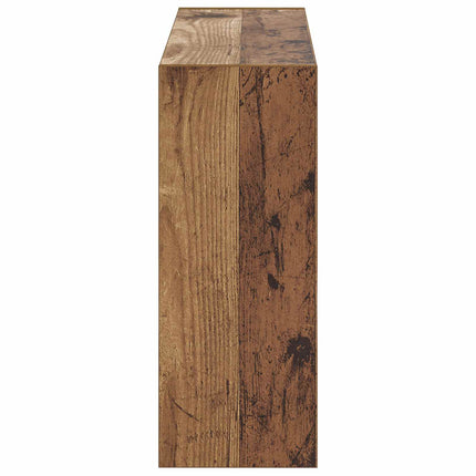 Väggmonterad skoskåp ZWOLLE 71 x 17 x 43 cm Konstruerat trä