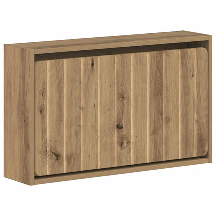 Väggmonterad skoskåp ZWOLLE 71 x 17 x 43 cm Konstruerat trä