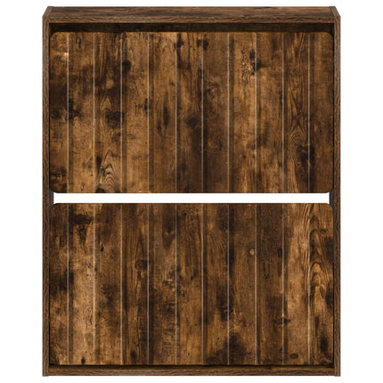 Väggmonterad skoskåp ZWOLLE 71 x 17 x 86 cm Konstruerat trä
