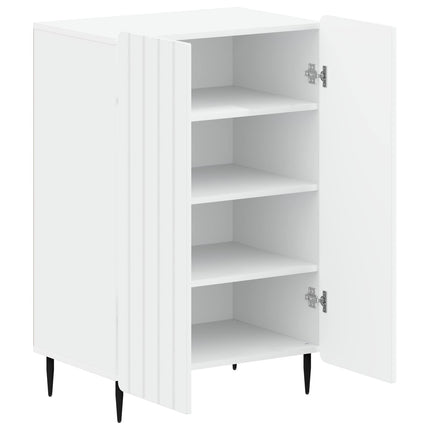 Skoskåp ZWOLLE 59,5 x 39,5 x 91,5 cm Konstruerat trä Vit