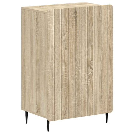 Skoskåp ZWOLLE 59,5 x 39,5 x 91,5 cm Konstruerat trä Sonoma-ek