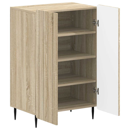 Skoskåp ZWOLLE 59,5 x 39,5 x 91,5 cm Konstruerat trä Sonoma-ek