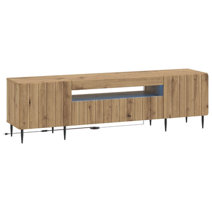 LED TV-skåp Artisan-ek Konstruerat trä