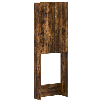 Toalett skåp ZWOLLE Rökt ek 66 x 25,5 x 190 cm Konstruerat trä