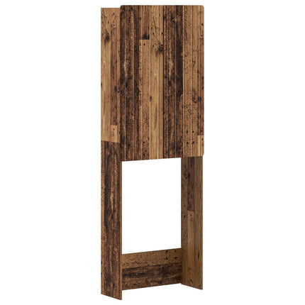 Toalett skåp ZWOLLE Gammalt trä 66 x 25,5 x 190 cm