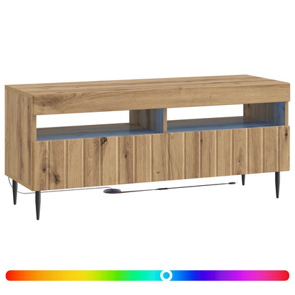 LED TV-skåp Artisan-ek Konstruerat trä