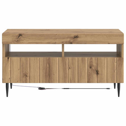 LED TV-skåp Artisan-ek Konstruerat trä