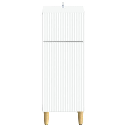 Badrumsskrubb ARNHEM Vit 30 x 31 x 80 cm Konstruerat trä
