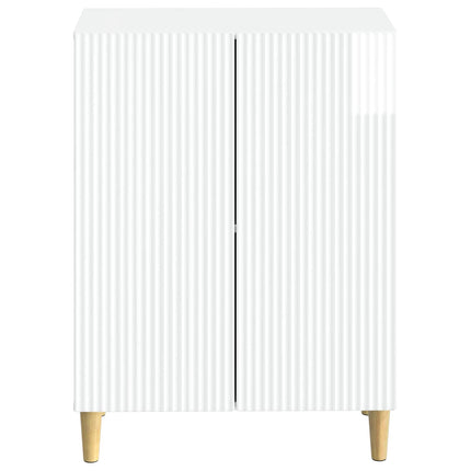 Badrumsskrubb ARNHEM Vit högglans 59,5 x 31 x 80 cm