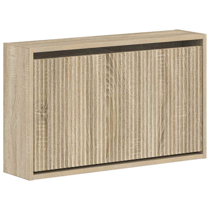 Väggmonterad skoskåp ARNHEM 71 x 17 x 43 cm Konstruerat trä
