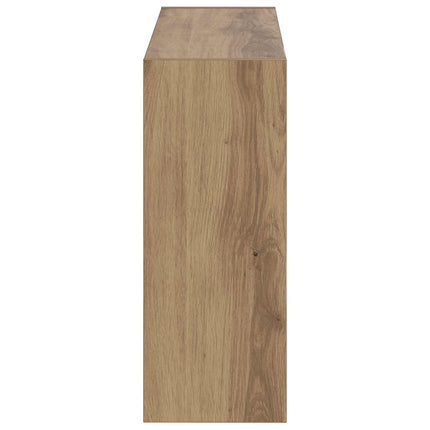 Väggmonterad skoskåp ARNHEM 71 x 17 x 43 cm Konstruerat trä
