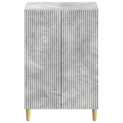 Skoskåp ARNHEM 59,5 x 39,5 x 90 cm Konstruerat trä Betonggrå