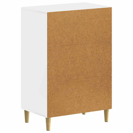 Skoskåp ARNHEM 59,5 x 39,5 x 90 cm Konstruerat trä Vit högglans