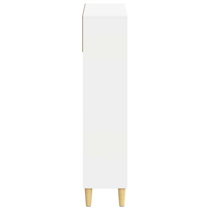 Skoskåp ARNHEM 78 x 24 x 103 cm Konstruerat trä Vit