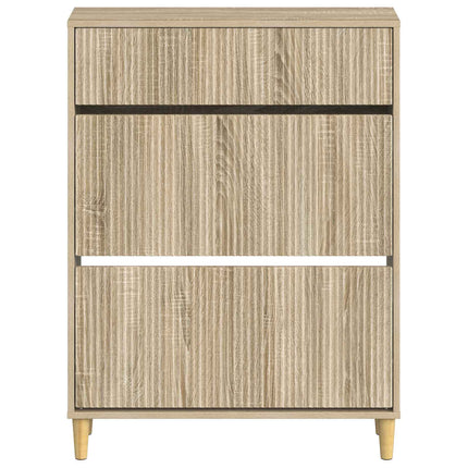 Skoskåp ARNHEM 78 x 24 x 103 cm Konstruerat trä Sonoma-ek