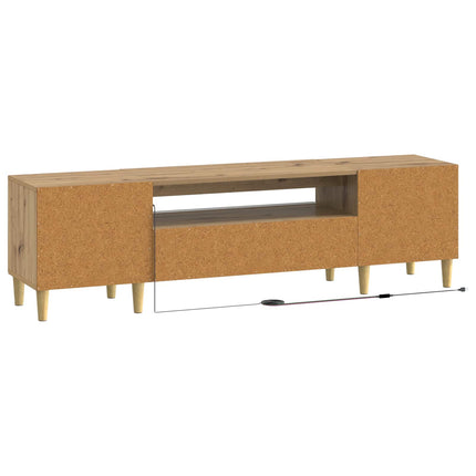 LED TV-skåp Artisan-ek Konstruerat trä