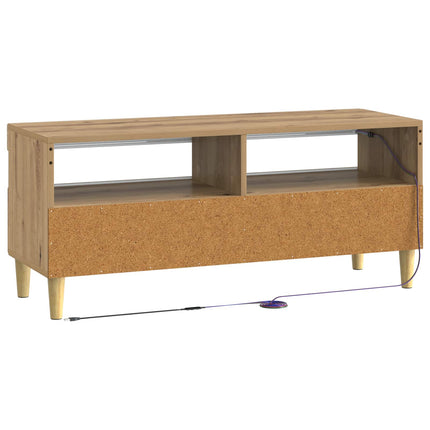 LED TV-skåp Artisan-ek Konstruerat trä