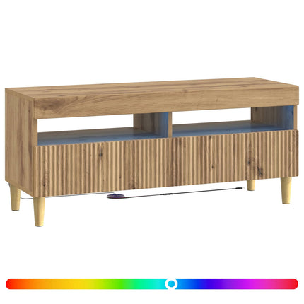 LED TV-skåp Artisan-ek Konstruerat trä