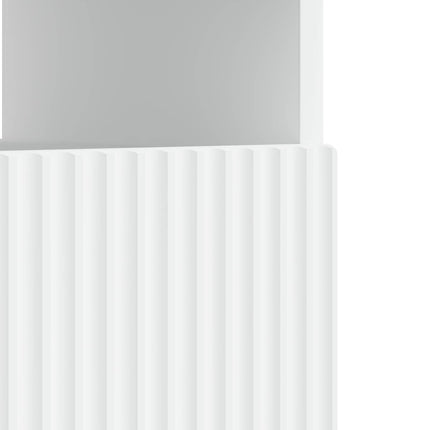 LED TV-skåp Vit Konstruerat trä