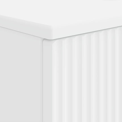 Badrumsskåp med handfat HAARLEM Vit 82 x 41 x 58,5 cm