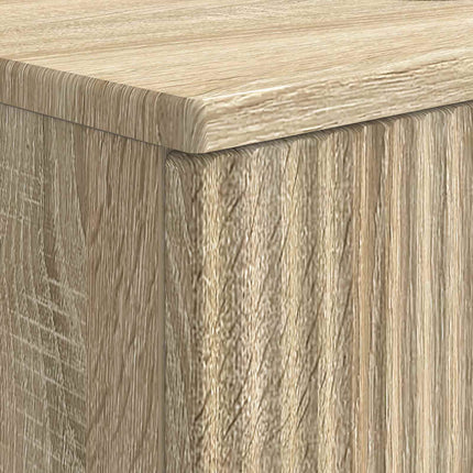 Badrumsskåp med handfat HAARLEM Sonoma-ek 82 x 41 x 58,5 cm