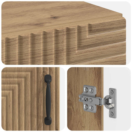 Badrumsskrubb HAARLEM Artisan-ek 30 x 31 x 80 cm
