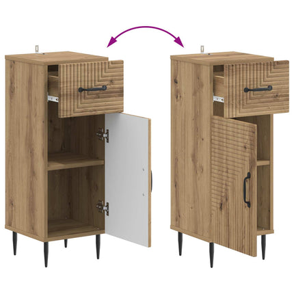 Badrumsskrubb HAARLEM Artisan-ek 30 x 31 x 80 cm