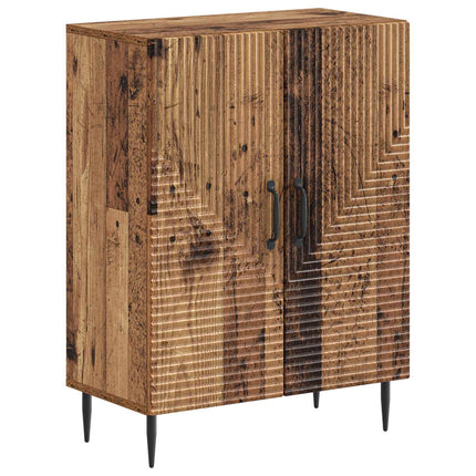 Badrumsskrubb HAARLEM Gammalt trä 59,5 x 31 x 80 cm