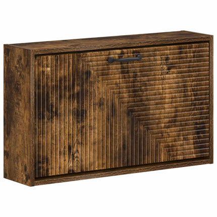 Väggmonterad skoskåp HAARLEM 71 x 17 x 43 cm Konstruerat trä