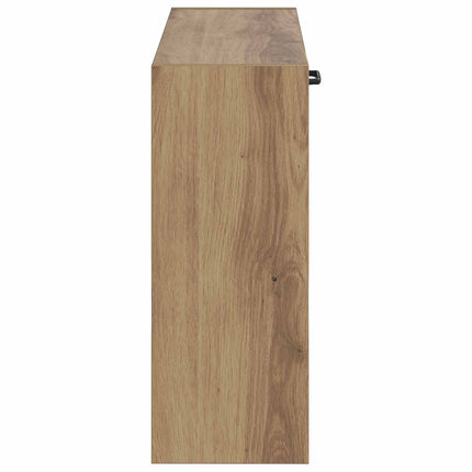 Väggmonterad skoskåp HAARLEM 71 x 17 x 43 cm Konstruerat trä