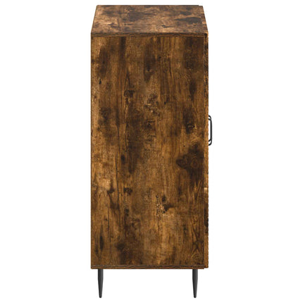 Skoskåp HAARLEM 59,5 x 39,5 x 89,5 cm Konstruerat trä Rökt ek