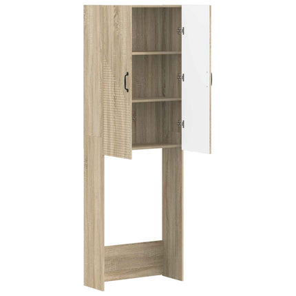 Toalett skåp HAARLEM Sonoma-ek 66 x 25,5 x 190 cm