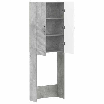 Toalett skåp HAARLEM Betonggrå 66 x 25,5 x 190 cm