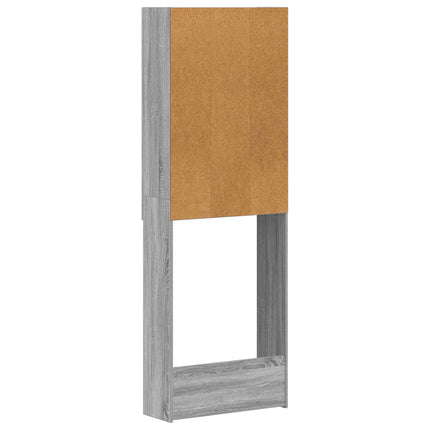 Toalett skåp HAARLEM Grå Sonoma 66 x 25,5 x 190 cm