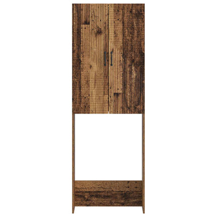 Toalett skåp HAARLEM Gammalt trä 66 x 25,5 x 190 cm