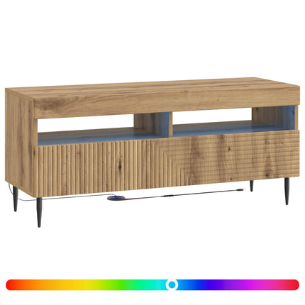 LED TV-skåp Artisan-ek Konstruerat trä