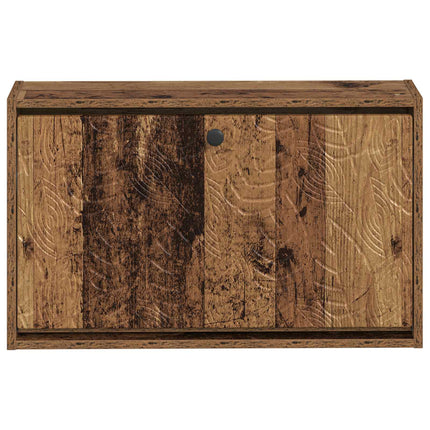 Väggmonterad skoskåp DELFT 71 x 17 x 43 cm Konstruerat trä