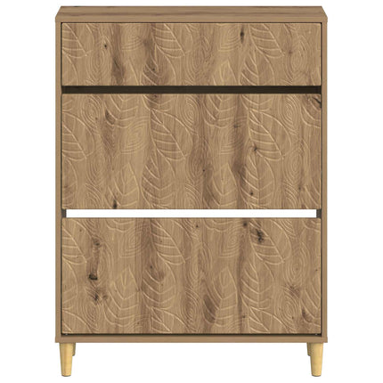 Skoskåp DELFT 78 x 24 x 103 cm Konstruerat trä Artisan-ek