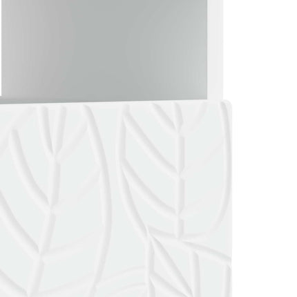 LED TV-skåp Vit Konstruerat trä