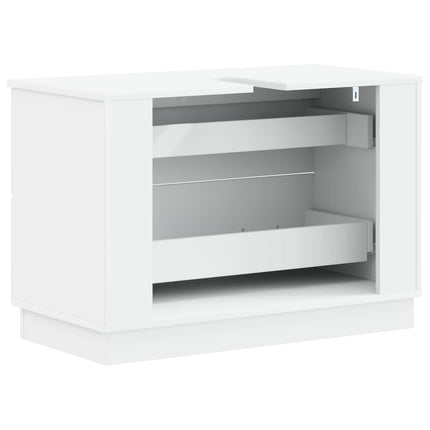 Badrumsskåp med handfat HOORN Vit 82 x 41 x 56 cm