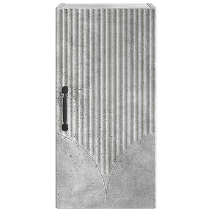 Badrumsväggskåp HOORN Betonggrå 30 x 31 x 59 cm Konstruerat trä