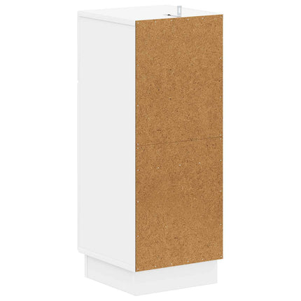 Badrumsskrubb HOORN Vit 30 x 31 x 77 cm Konstruerat trä