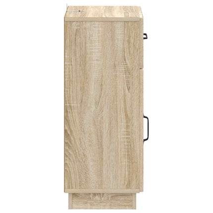 Badrumsskrubb HOORN Sonoma-ek 30 x 31 x 77 cm Konstruerat trä