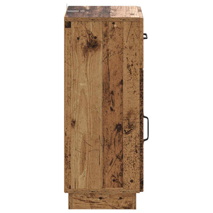 Badrumsskrubb HOORN Gammalt trä 30 x 31 x 77 cm Konstruerat trä